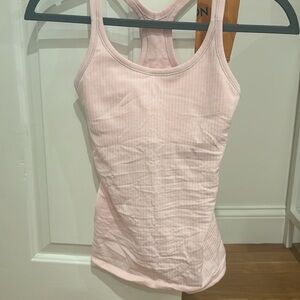light pink ebb to street lululemon tank top super cute perfect condition